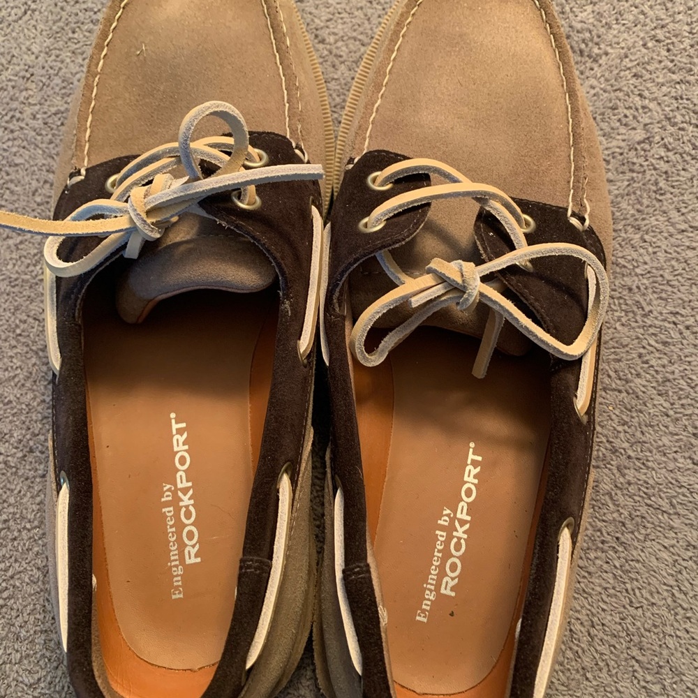Rockport Men's Two-Tone Perth Sport Boat Shoes